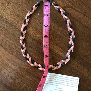 Stelios Necklace Black and Pink